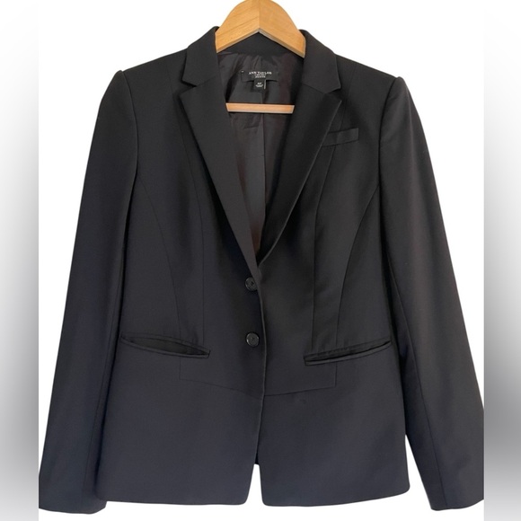 Ann Taylor Classic Black Blazer - Picture 1 of 5